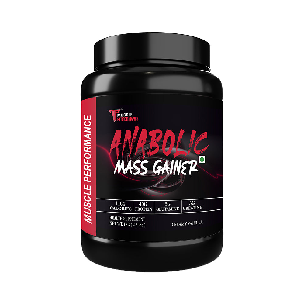 Muscle Performance Anabolic Mass Gainer 1kgs 2.2 LBS - MUSCLE PERFORMANCE