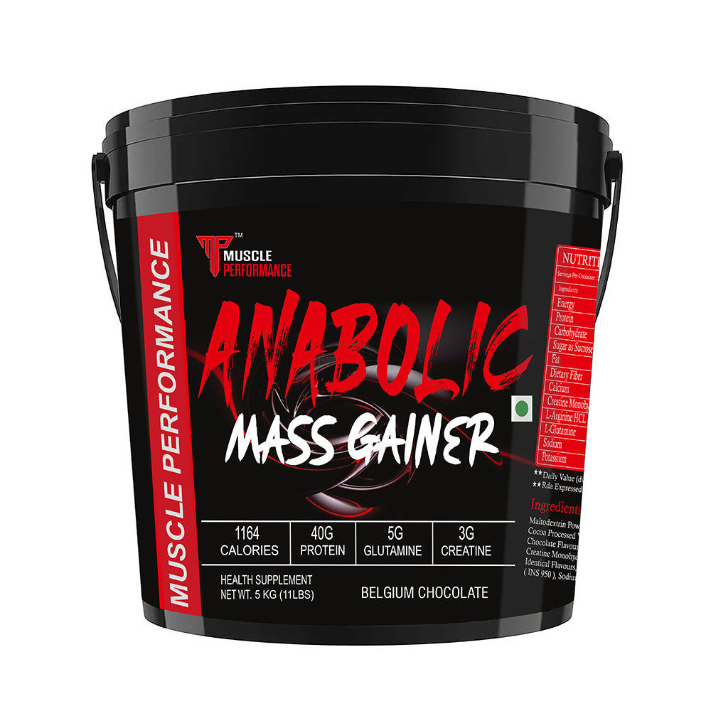 Muscle Performance Anabolic Mass Gainer 5kgs 11 LBS - MUSCLE PERFORMANCE