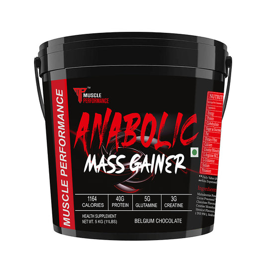 Muscle Performance Anabolic Mass Gainer 5kgs 11 LBS - MUSCLE PERFORMANCE