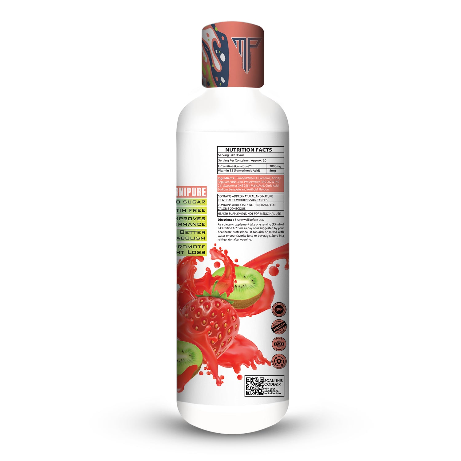 MUSCLE PERFORMANCE L-CARNITINE 450ML - MUSCLE PERFORMANCE