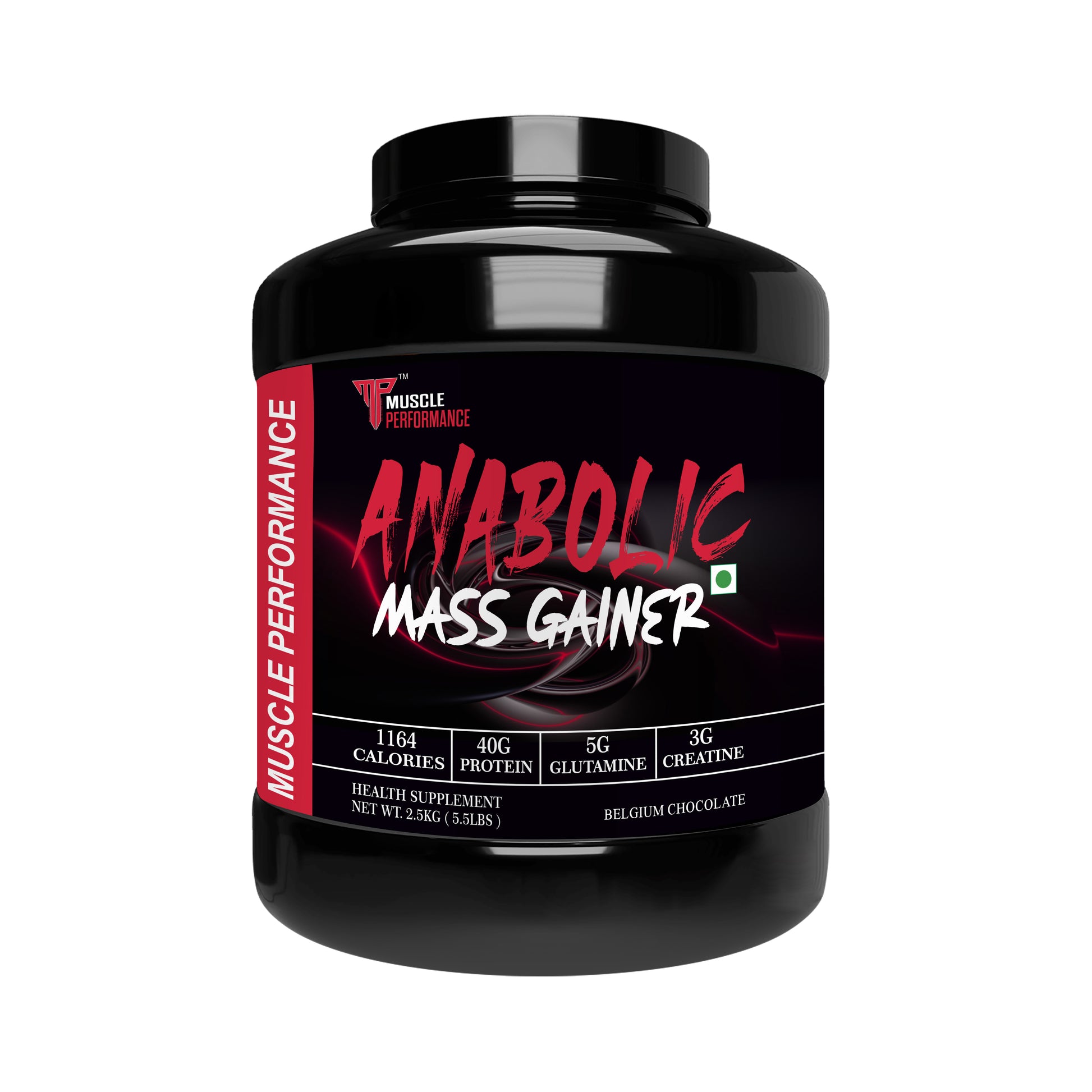 Muscle Performance Anabolic Mass Gainer  2.5kgs 5.5 LBS - Muscle Performance