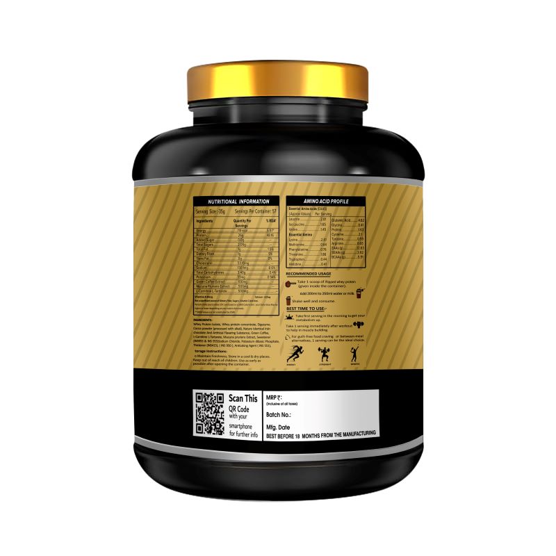 Muscle Performance Ripped Whey Isolate 2kg 4.4lbs - Muscle Performance