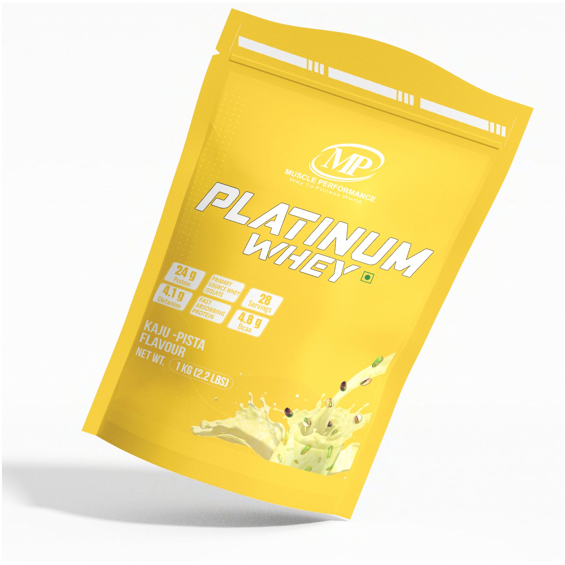 Muscle Performance Platinum Whey Protein 1kg 2.2 lbs, 28 servings - Muscle Performance