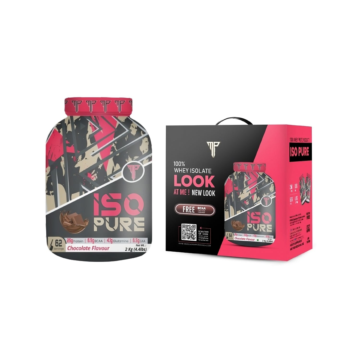 Muscle Performance iso Pure Whey Protein Isolate, 2kg 4.4lbs 62 Servings - Muscle Performance