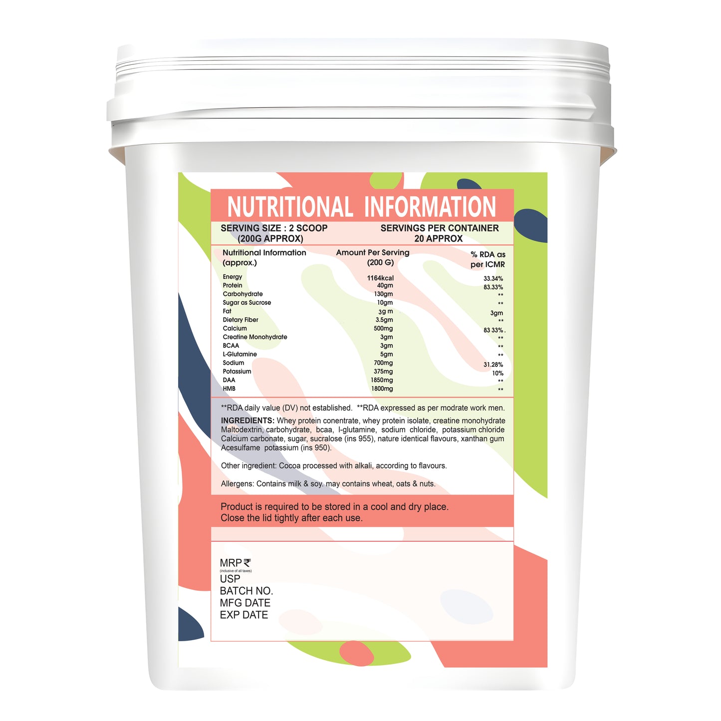 MUSCLE PERFPRMANCE ANABOLIC GAINZ 4KG.8.8LBS