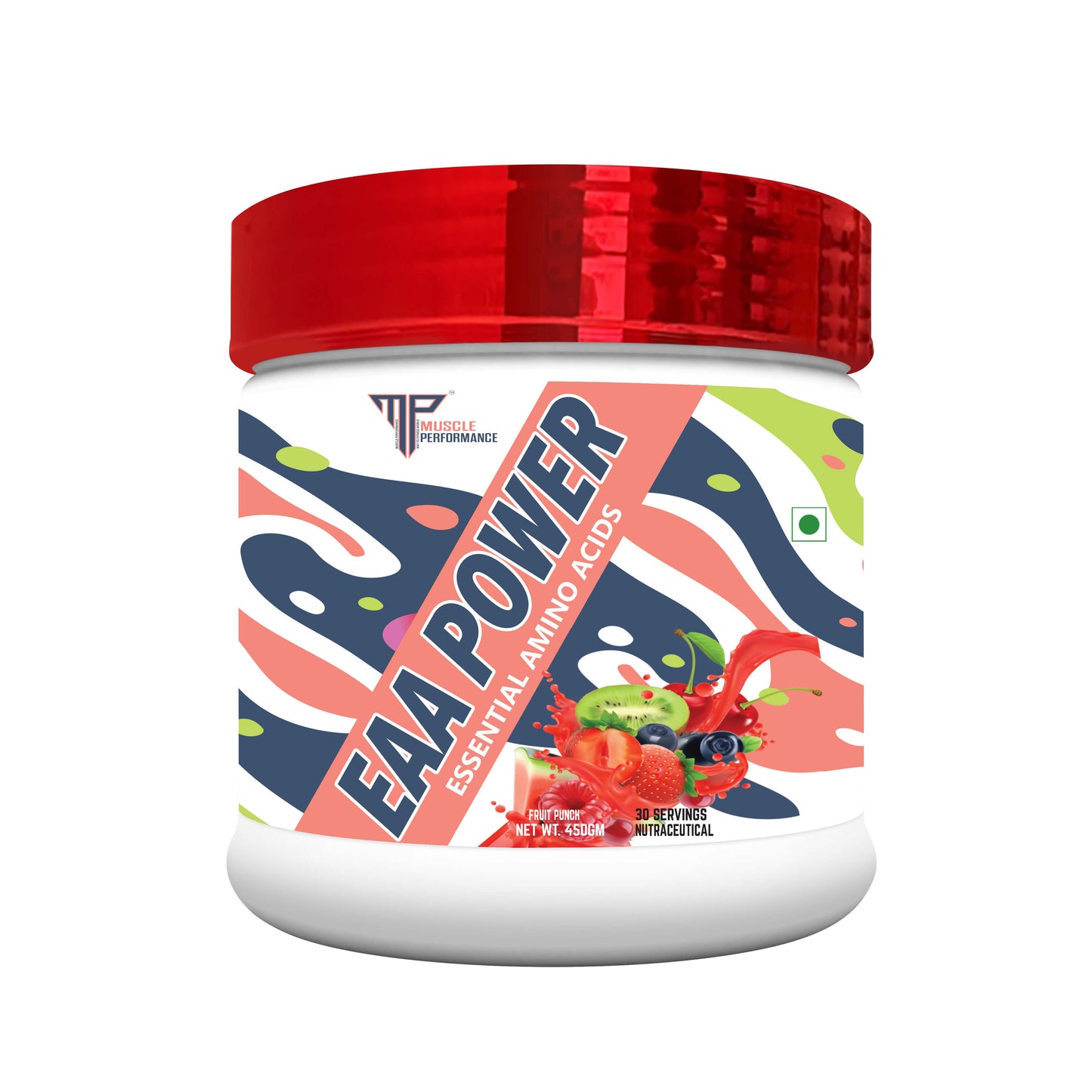 MUSCLE PERFORMANCE EAA POWER 450G, 30 SERVINGS - MUSCLE PERFORMANCE