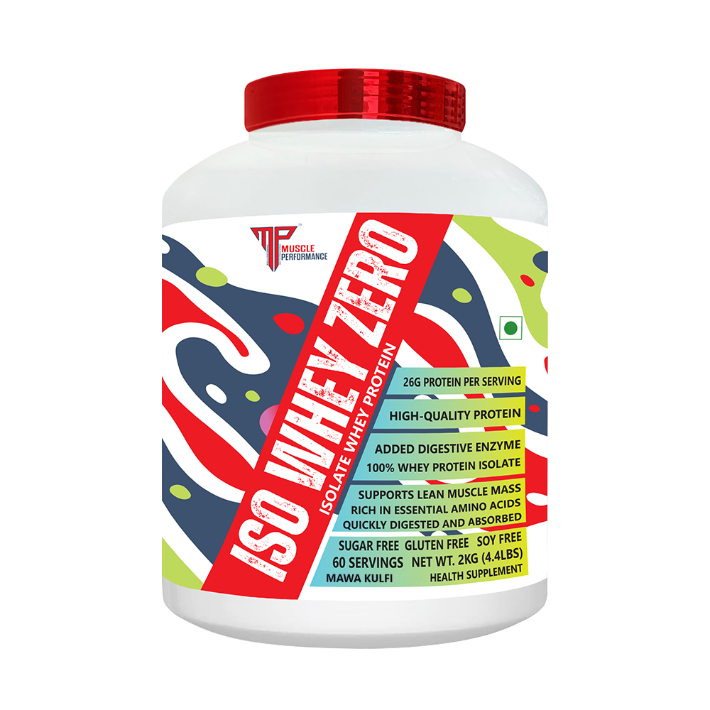 MUSCLE PERFORMANCE ISO WHEY ZERO 2KG (4.4LBS) - MUSCLE PERFORMANCE