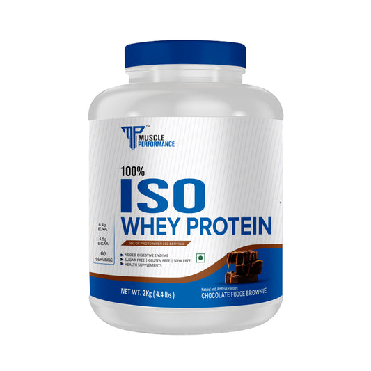 Muscle Performance 100% Isolate Whey Protein 2KG - MUSCLE PERFORMANCE