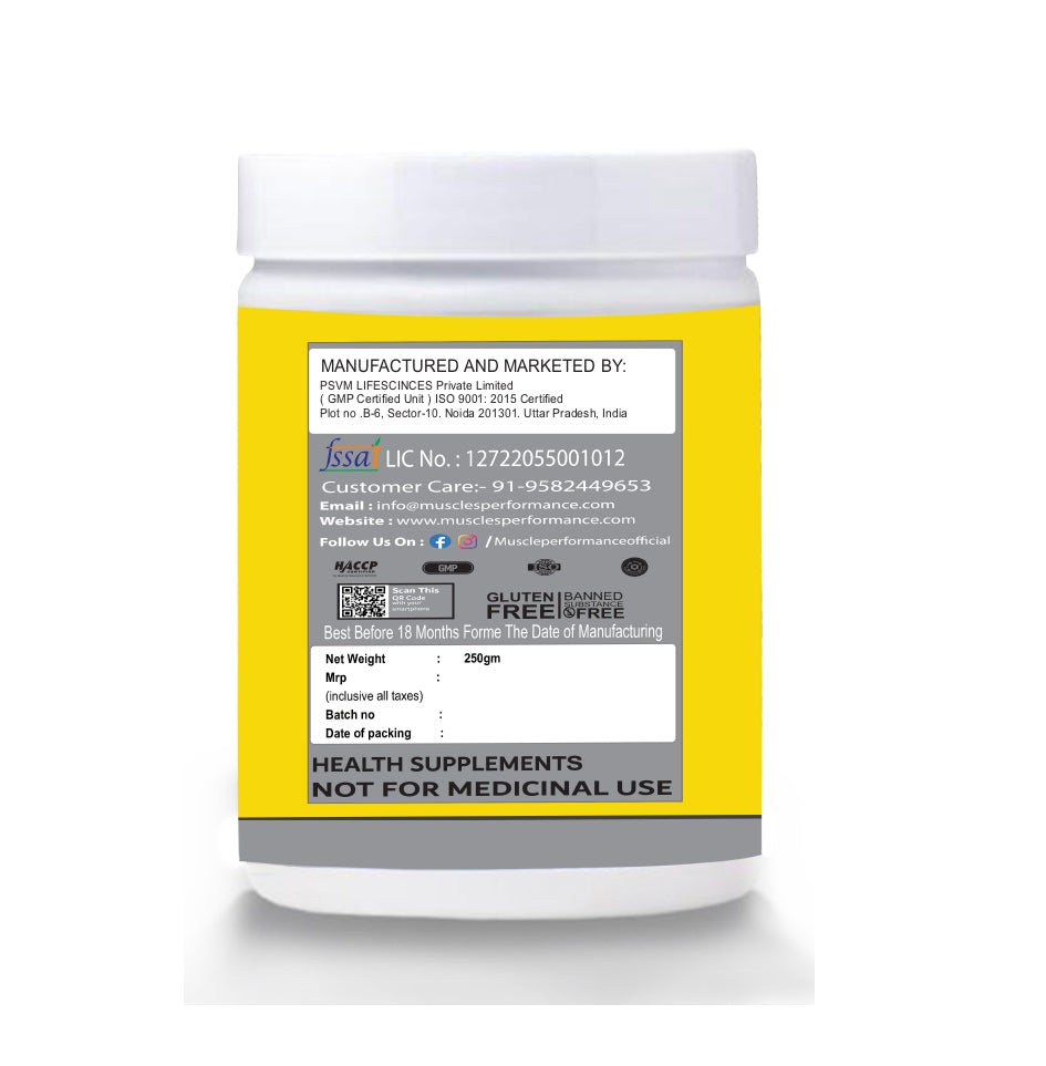 Muscle Performance Storm Pre-Workout 250gm- 30 Servings - Muscle Performance