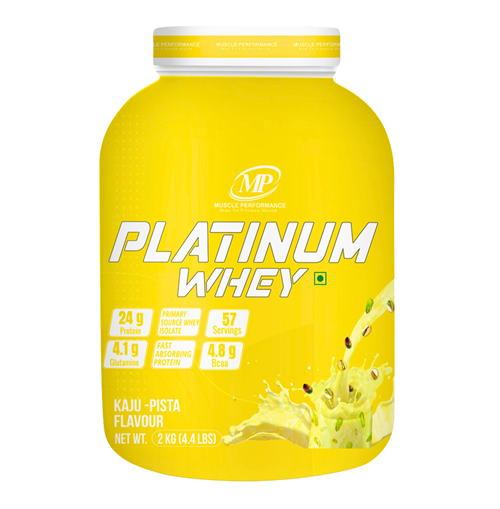 Muscle Performance Platinum Whey Protein 2kg 4.4 lbs, 57 servings - Muscle Performance